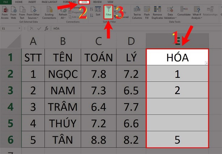 Tìm những ô để khoảng trắng > Chọn những ô tham chiếu > Nhấn Ctrl + H để mở hộp thay thế.