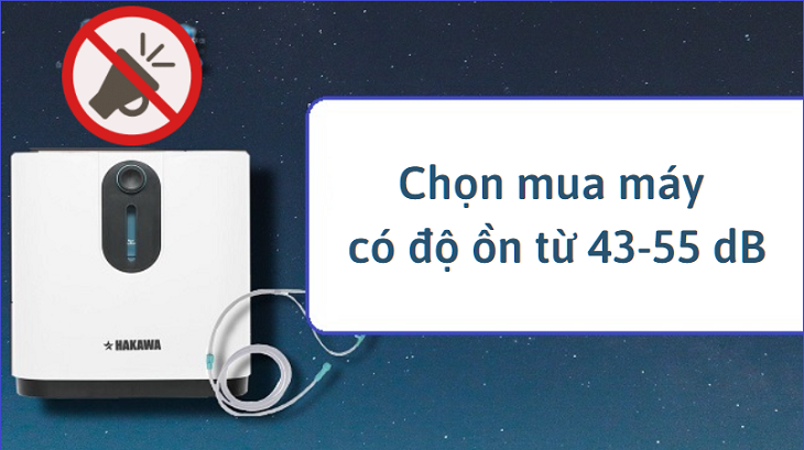 Chọn máy có độ ồn thấp