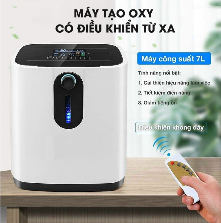 Máy tạo oxy có điều khiển từ xa