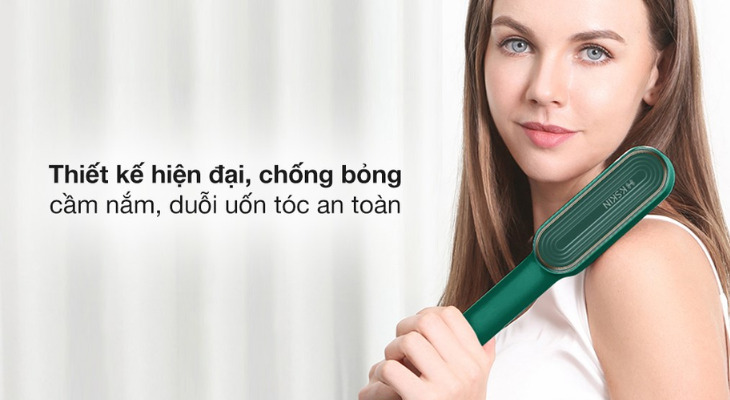 Lược điện chải tóc đa năng K.SKIN KD380K giúp tạo đa dạng kiểu tóc