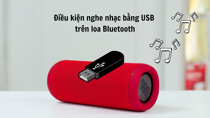 Điều kiện nghe nhạc bằng USB trên loa Bluetooth