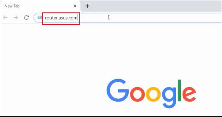 Truy cập vào trình duyệt web, rồi nhập vào http://router.asus.com