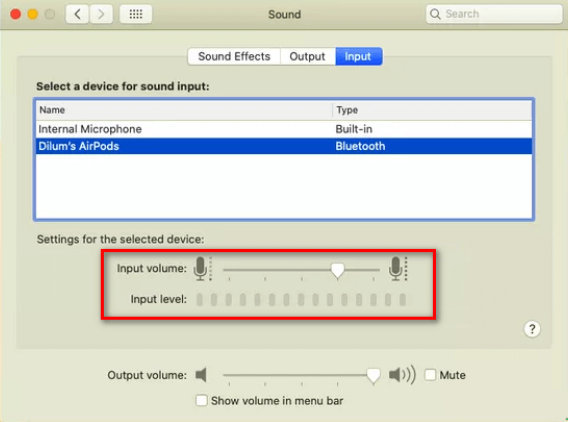 Chọn vào biểu tượng Apple > Chọn System Preferences > Chọn Sound