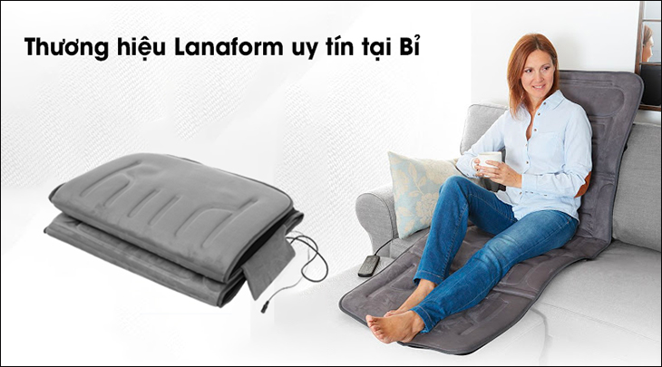 Đệm massage Lanaform LA110315 có chất lượng cao