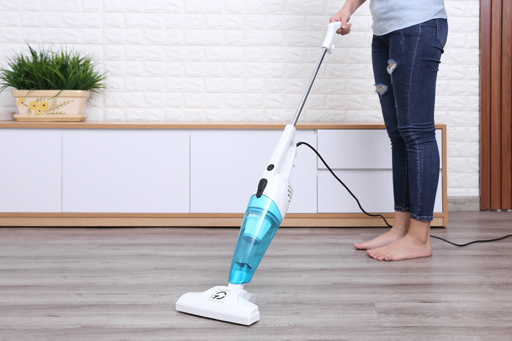 Máy hút bụi Midea có công suất hút bụi mạnh mẽ