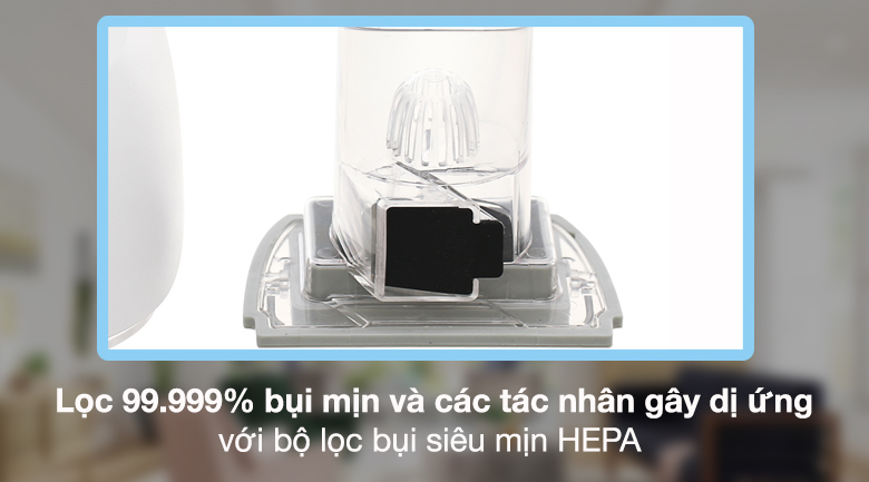 Máy hút bụi sử dụng bộ lọc HEPA hút bụi hiệu quả