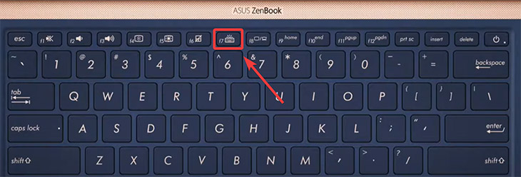 Bật đèn bàn phím bằng phím cứng