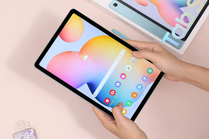 Máy tính bảng Samsung Galaxy Tab S6 Lite sử dụng hệ điều hành Android phổ biến