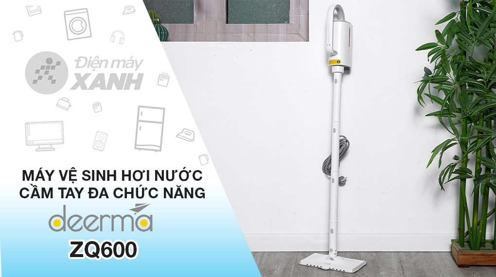 Máy vệ sinh hơi nước cầm tay đa chức năng DEERMA ZQ60