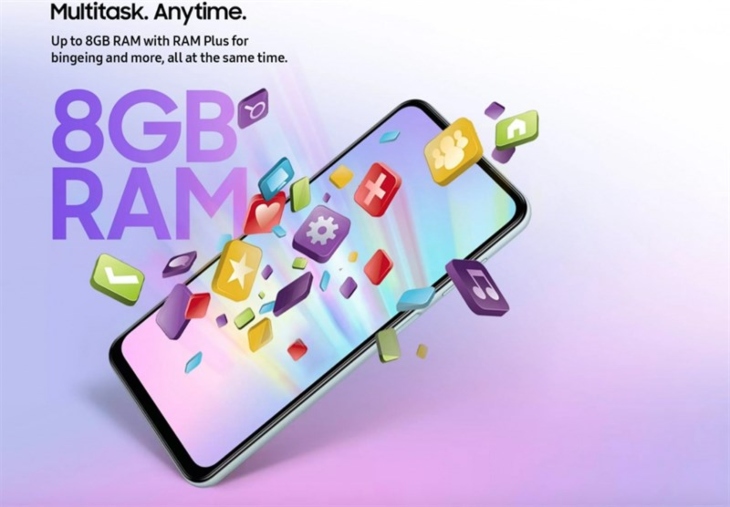 Galaxy F13 sẽ được trang bị RAM 8GB