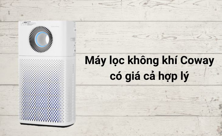 Máy lọc không khí Coway có giá cả hợp lý