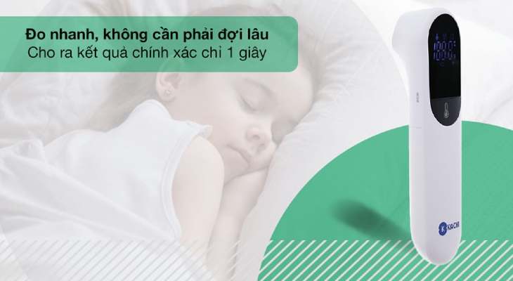 Nhiệt kế điện tử hồng ngoại Kachi JXB-315 cho kết quả đo chính xác nhất