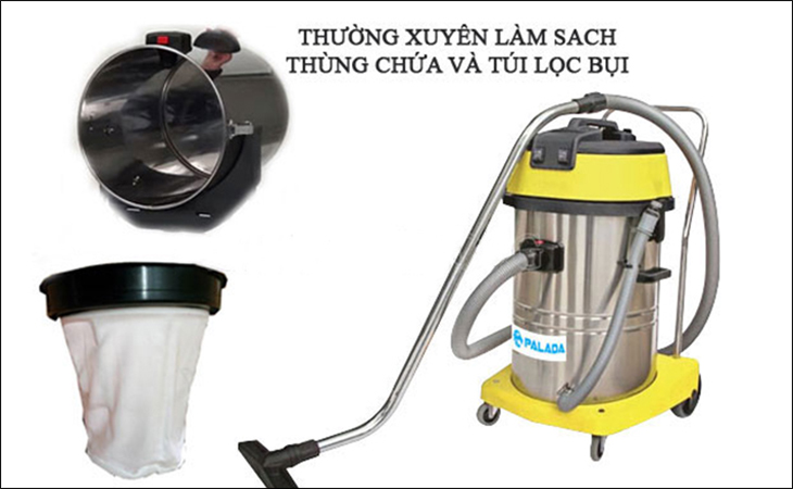 Nên bảo trì và vệ sinh máy thường xuyên