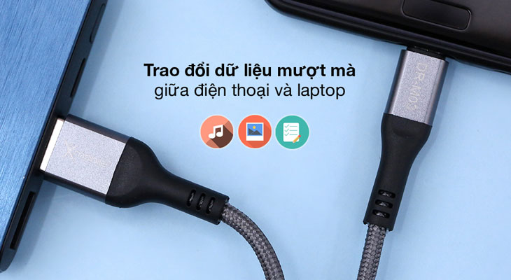 Cáp Micro USB dùng để kết nối các thiết bị điện tử