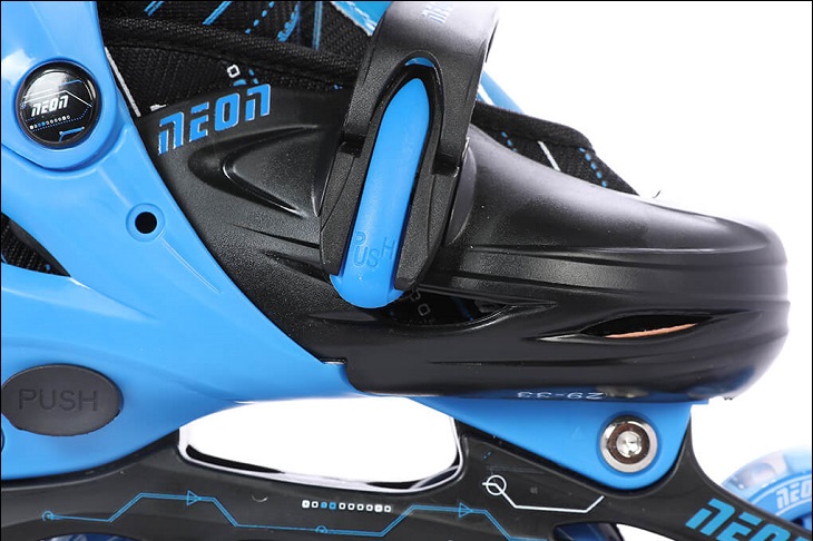 Patin Neon Inline Yvolution NT07B4 sở hữu thiết kế đẹp mắt, màu sắc nổi bật