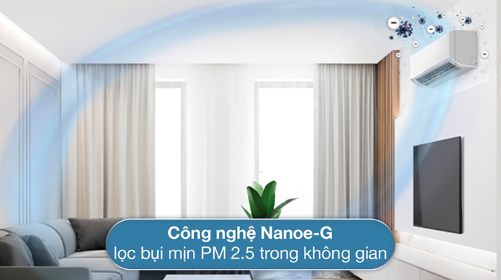 Công nghệ lọc không khí Nanoe độc quyền an toàn sức khỏe