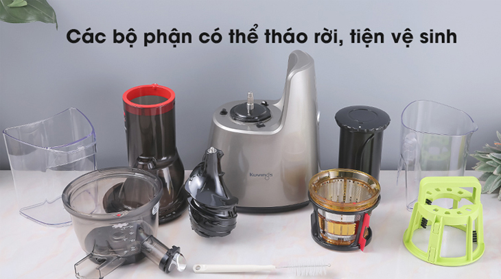 Bạn có thể sử dụng và lắp ráp máy ép chậm Kuvings C7000 một cách đơn giản