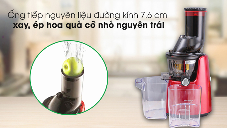 Máy ép chậm Kuvings C7000 được trang bị nhiều tiện ích an toàn