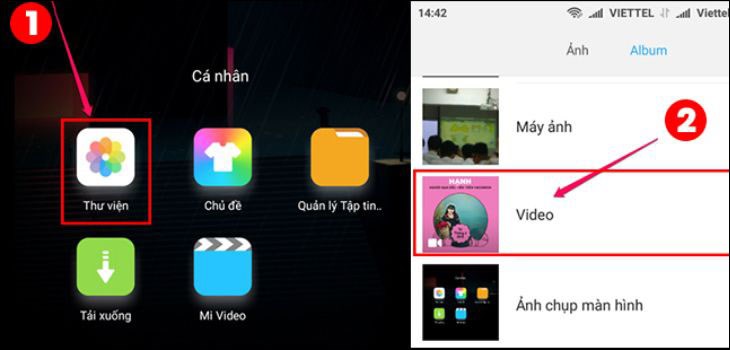 Để xem lại các video đã tải, bạn bấm vào dấu (…) ở góc trên màn hình. Sau đó chọn Download Manager