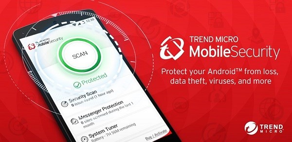 Trend Micro Mobile Security được biết đến là một phần mềm bảo mật, diệt trừ virus miễn phí 