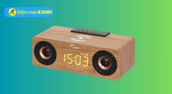 Loa Bluetooth Rezo Wooden Box 