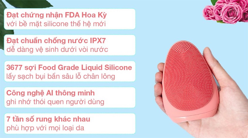 Máy rửa mặt và massage Emmié So Sweet đang được bán với giá 860.000 đồng (cập nhật vào 10/2023 và có thể thay đổi theo thời gian) 