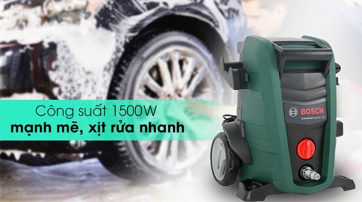 Máy phun xịt rửa áp lực cao Bosch Universal AQT 125