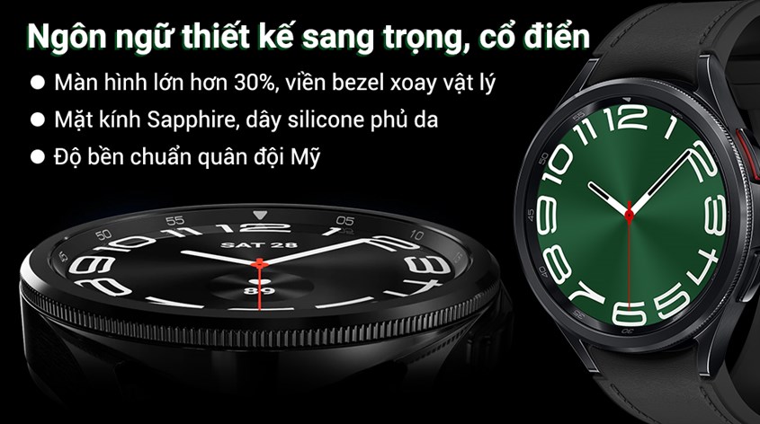 Samsung Galaxy Watch S7 tiếp tục thừa kế mặt đồng hồ tròn sang trọng của thế hệ tiền nhiệm