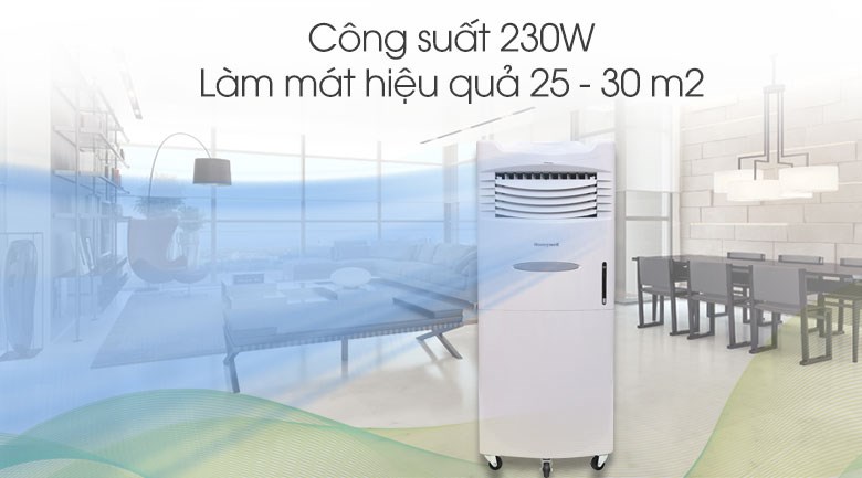 Quạt điều hòa Honeywell CL604AE làm mát hiệu quả trong không gian 25 - 30m2