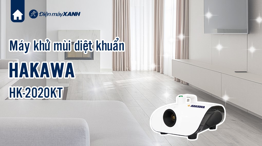 Máy khử mùi diệt khuẩn HAKAWA HK-2020KT