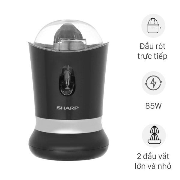 Máy vắt cam Sharp 85W EJ-J850-BK