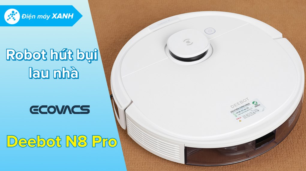 Robot hút bụi lau nhà Ecovacs Deebot N8 Pro