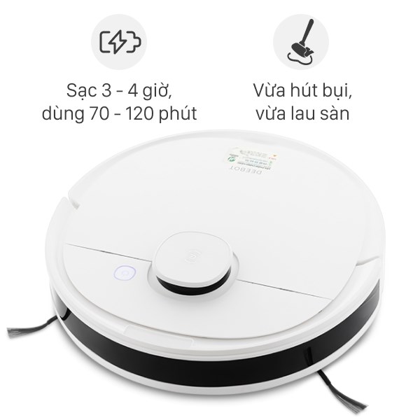 Robot hút bụi lau nhà Ecovacs Deebot N8 Pro