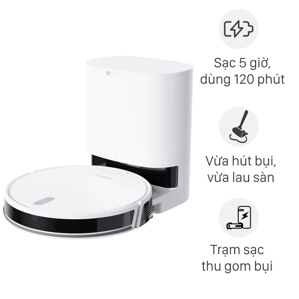 Robot hút bụi lau nhà Lydsto G2