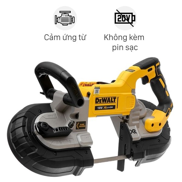 Máy cưa vòng pin Dewalt DCS374N-KR 18V (không kèm pin, sạc)