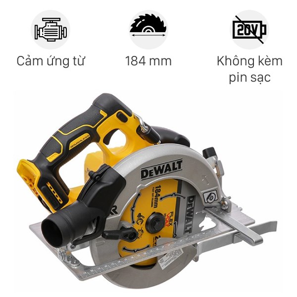 Máy cưa đĩa pin Dewalt DCS570N-KR 18V (Không kèm pin, sạc)