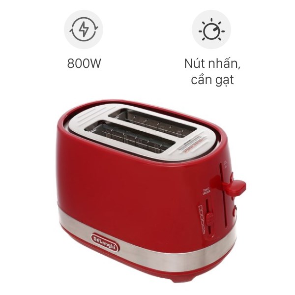 Máy nướng bánh mì Delonghi CTLA2103.R