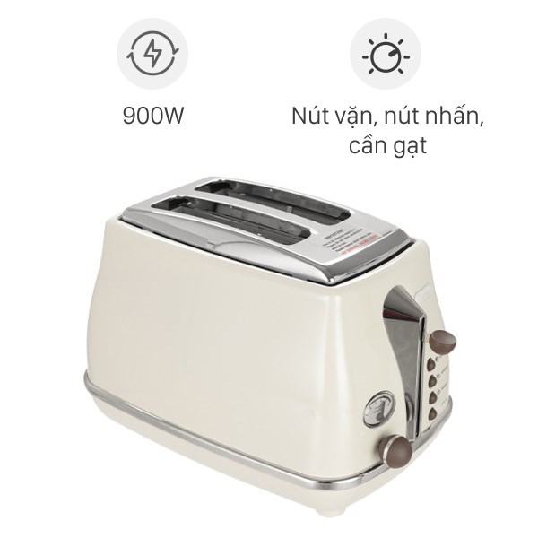 Máy nướng bánh mì Delonghi CTOV2103.BG