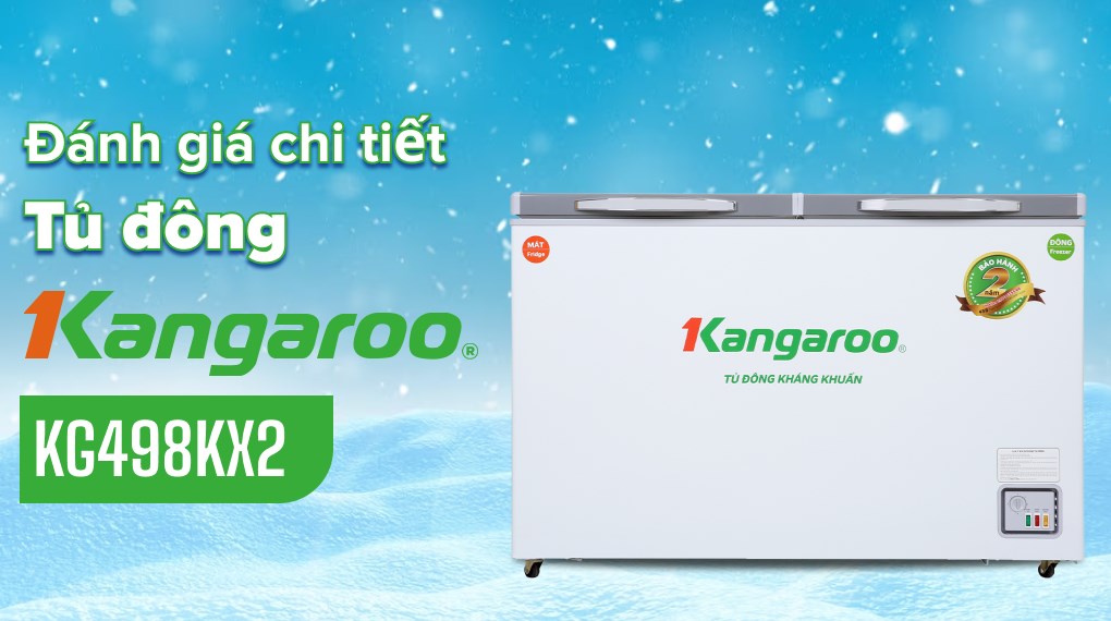 Tủ đông Kangaroo 327 lít KG498KX2