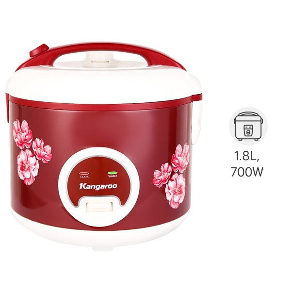 img Nồi cơm nắp gài Kangaroo 1.8 lít KG378H