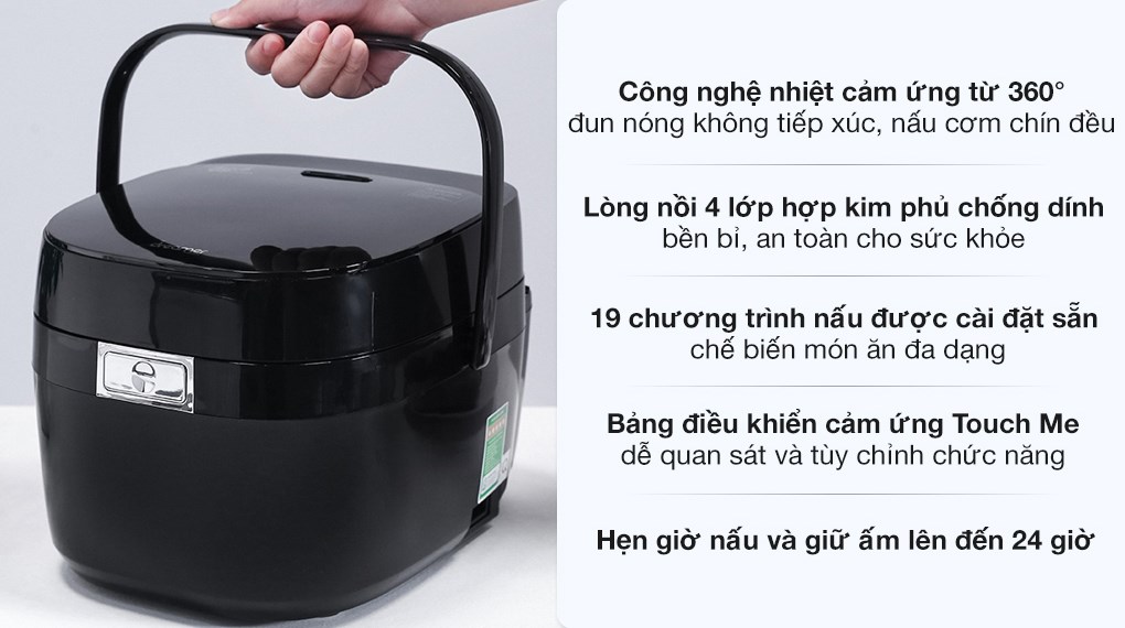 Nồi cơm cao tần Dreamer 1.5 lít DR-IH15B