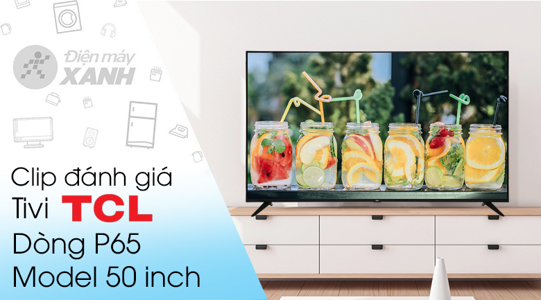 Smart Tivi TCL 4K 50 inch L50P65-UF