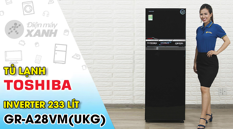 Tủ lạnh Toshiba Inverter 233 lít GR-A28VM(UKG)