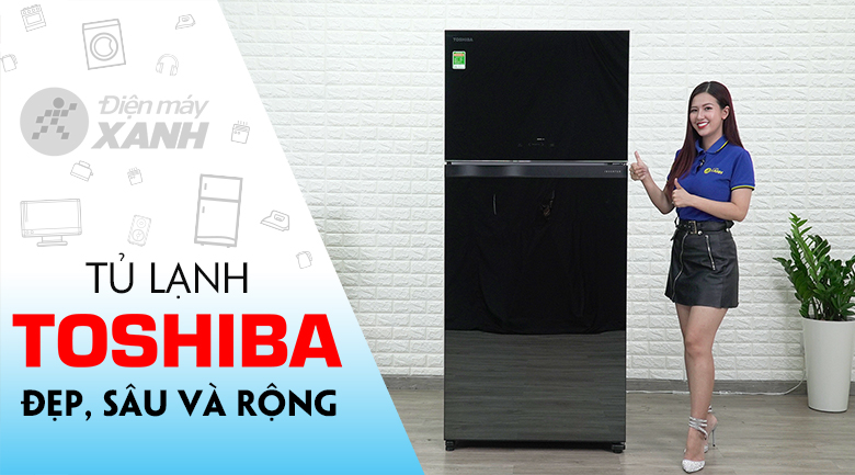 Tủ lạnh Toshiba Inverter 608 lít GR-AG66VA (XK)