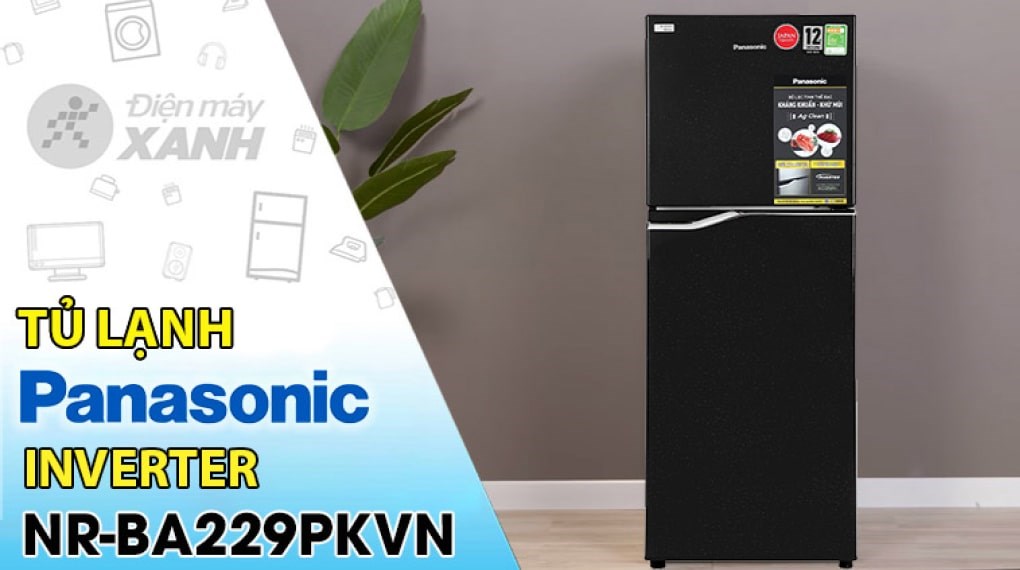 Tủ lạnh Panasonic Inverter 188 lít NR-BA229PKVN