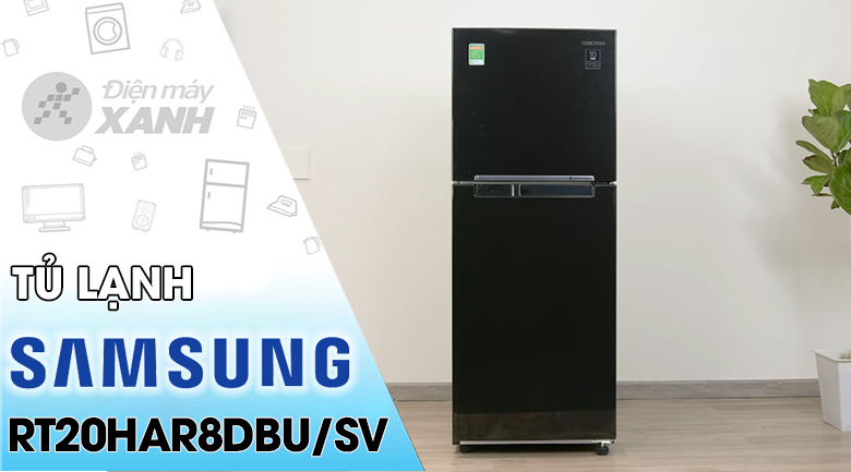 Tủ lạnh Samsung Inverter 208 lít RT20HAR8DBU/SV