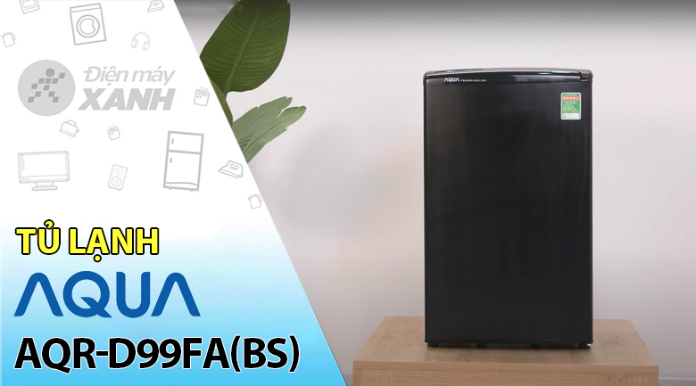 Tủ lạnh Aqua 90 lít AQR-D99FA(BS)