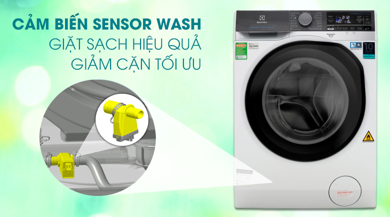Công nghệ giặt Sensor Wash - Máy giặt Electrolux