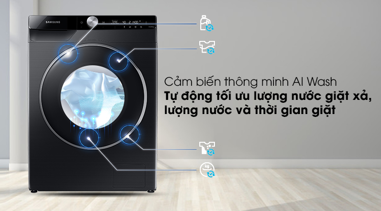 Công nghệ giặt AI Wash - Máy giặt Samsung