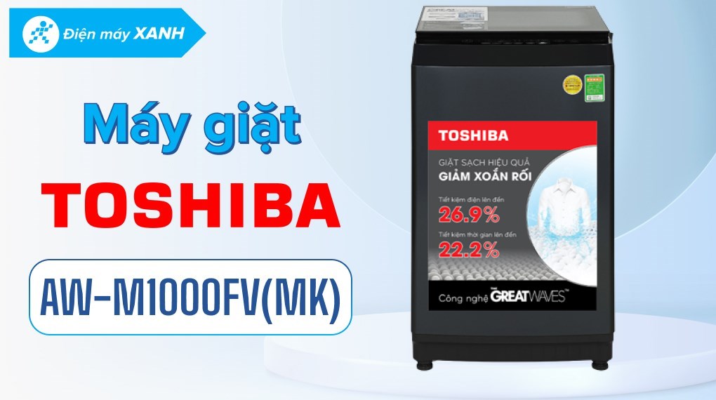 Máy giặt Toshiba 9 kg AW-M1000FV(MK)